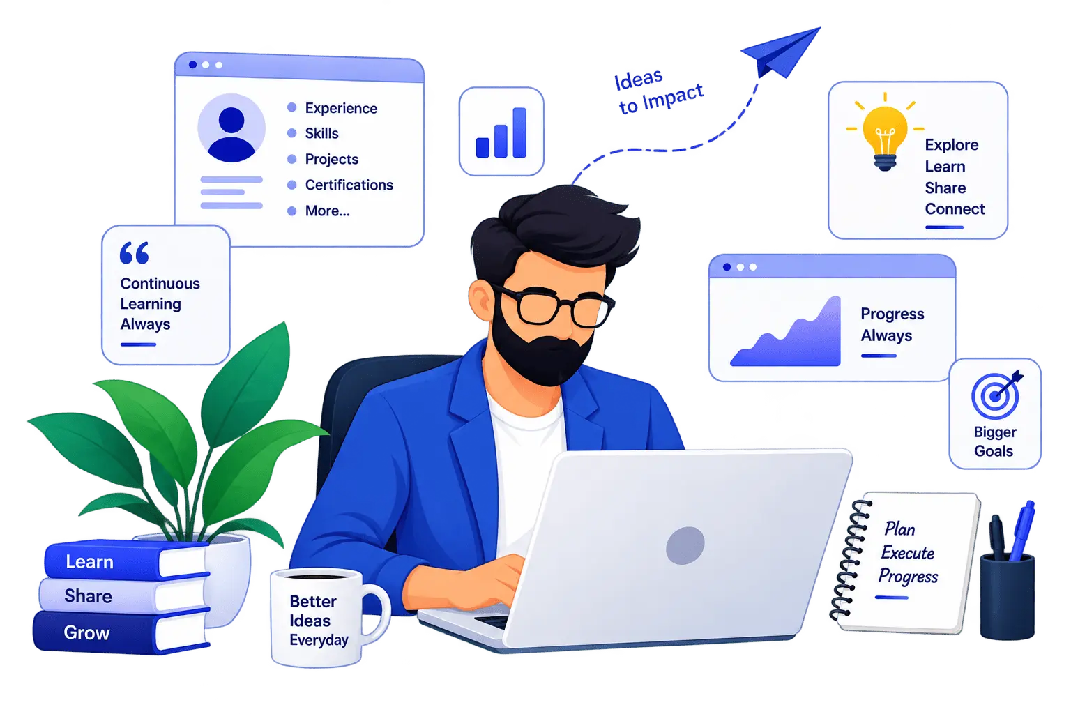 Professional journey and growth